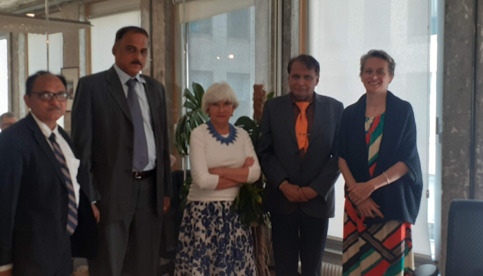 Meeting with Ms Laurence Tubiana, CEO , European Climate Foundation, Chief Architect of Paris Accord towards Inviting her to deliver Keynote address at ChemTECH World Expo 2024