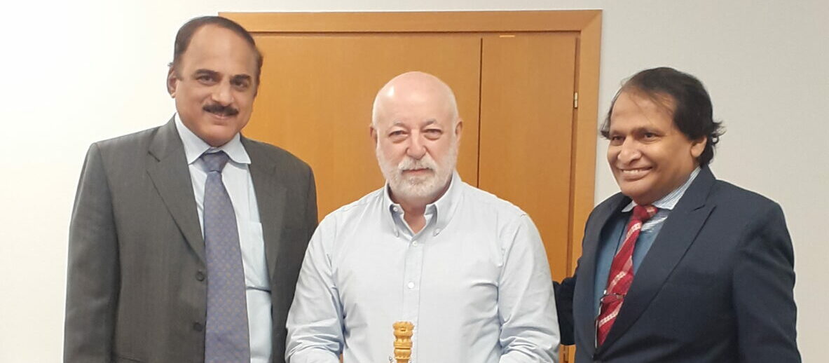 Meeting with Mr Viktor Vekselberg, Russian billionaire, Chairman of the Board of Directors of Renova Group of Companies. His group has extended support for Chemtech 2024 .